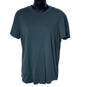 Buck mason men’s small 100% cotton curved hem slub short sleeve‎ tee shirt